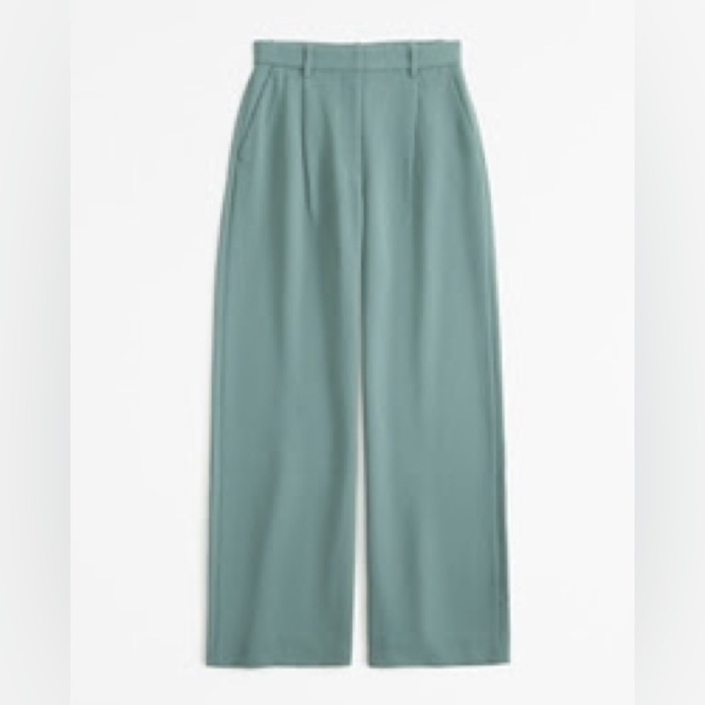 Abercrombie & Fitch Harper Tailored Premium Crepe Pant